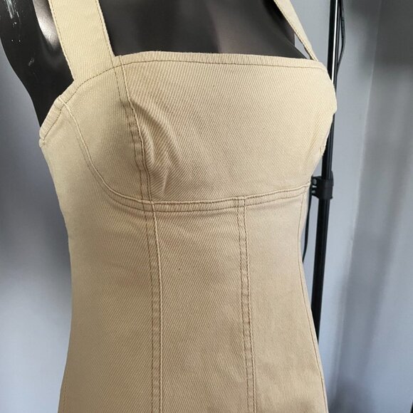 Urban Outfitters Golden Hour Structured Denim Mini Dress - Picture 4 of 7